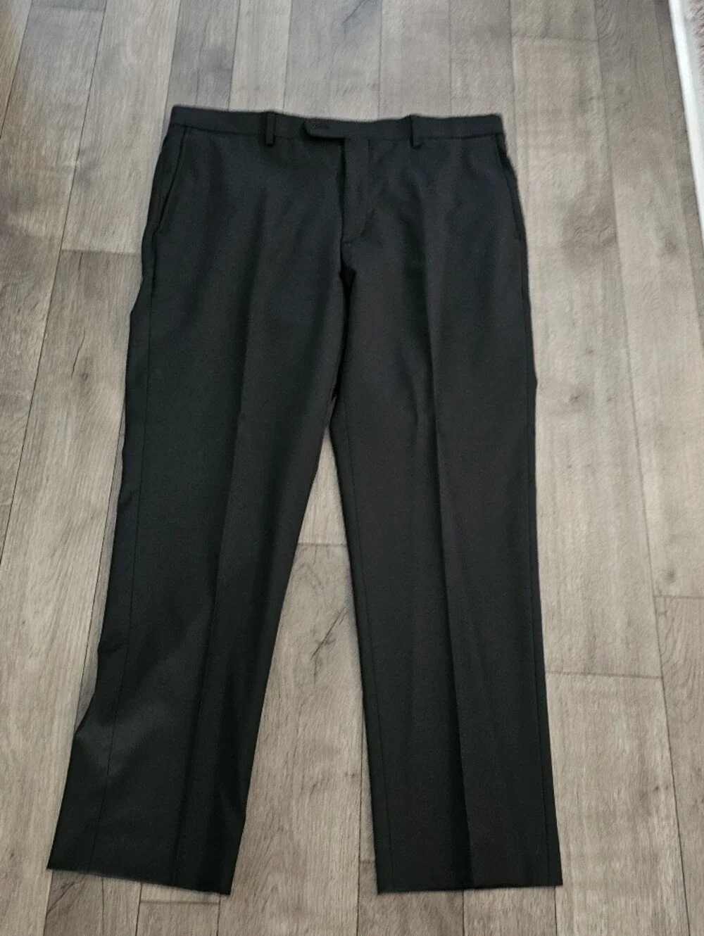 Joseph Abboud Black Two-Button Blazer Size 44 Long Pants 38wx30